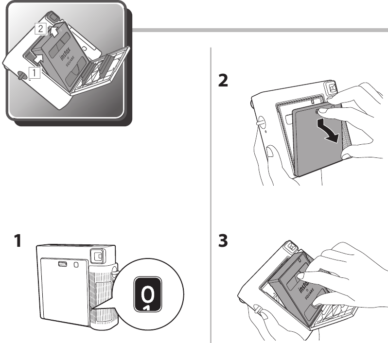 Fujifilm - instax SQUARE SQ1 - Жұмыс істеу тәртібі - 4-бөлім Жұмыс істеу тәртібі - 4-бөлім