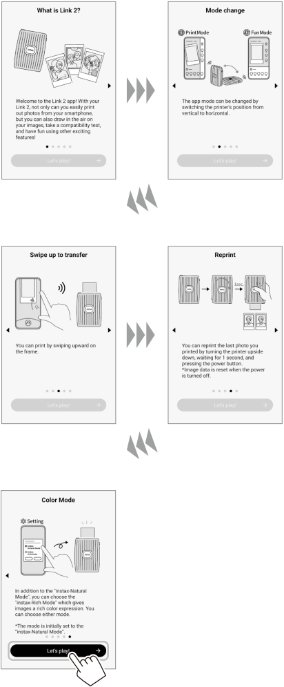 Fujifilm - instax mini Link 2 - Quick instructions Hızlı talimatlar