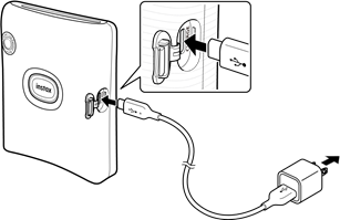Fujifilm - instax SQUARE Link - Carga de la batería Carga de la batería