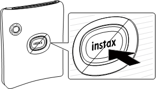 Fujifilm - instax SQUARE Link - Encendido/Apagado de la impresora Encendido/Apagado de la impresora