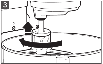 KitchenAid - KV25G0XAQ - Remove the accessory Remove the accessory
