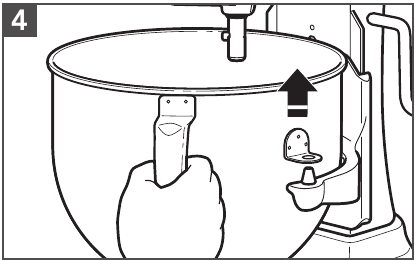 KitchenAid - KV25G0XAQ - To Remove Bowl To Remove Bowl