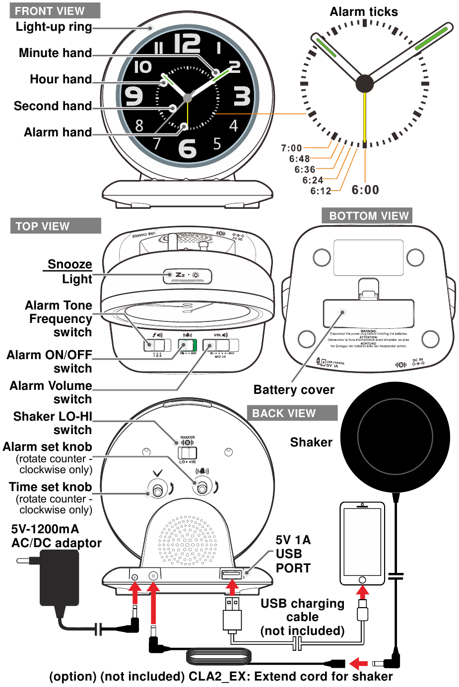Geemarc - Wake 'n' Shake Vintage - GENEL BAKIŞ GENEL BAKIŞ