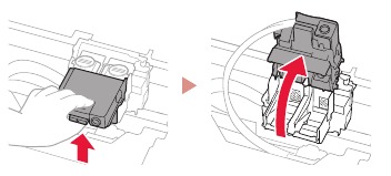 Canon - PIXMA G7000 Series - Tulostuspäiden asentaminen - Vaihe 1 Tulostuspäiden asentaminen - Vaihe 1