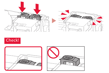 Canon - PIXMA G7000 Series - Tulostuspäiden asentaminen - Vaihe 6 Tulostuspäiden asentaminen - Vaihe 6