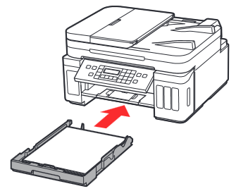 Canon - PIXMA G7000 Series - Paperin lisääminen - Vaihe 4 Paperin lisääminen - Vaihe 4
