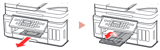 Canon - PIXMA G7000 Series - Paperin lisääminen - Vaihe 5 Paperin lisääminen - Vaihe 5