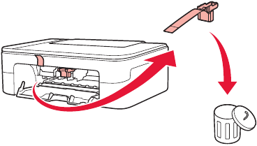 Canon - PIXMA TS3300 Series - Removing Packing Materials - Step 2 Removing Packing Materials - Step 2