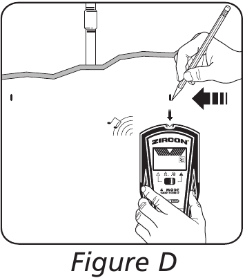 Zircon - SuperScan W4 - Escanear en busca de metal Escanear en busca de metal