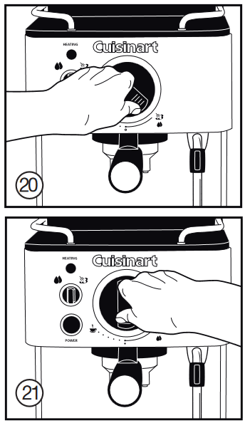 Cuisinart - EM-100C - HANDLEIDING VOOR HET TEXTUREREN VAN MELK - Stap 1 HANDLEIDING VOOR HET TEXTUREREN VAN MELK - Stap 1