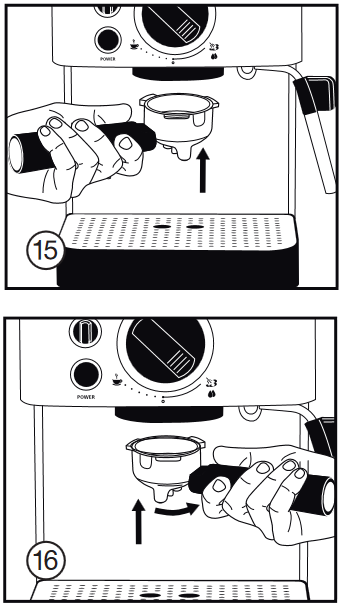 Cuisinart - EM-100C - HANDLEIDING VOOR DE PERFECTE ESPRESSO - Stap 5 HANDLEIDING VOOR DE PERFECTE ESPRESSO - Stap 5