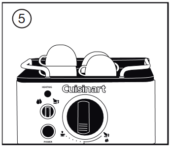 Cuisinart - EM-100C - UW ESPRESSOMACHINE VOORBEREIDEN - Stap 3 UW ESPRESSOMACHINE VOORBEREIDEN - Stap 3