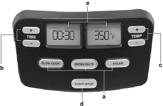 Cuisinart - Cook Central MSC-400 - KUJUA PANELI YAKO YA KUDHIBITI KUJUA PANELI YAKO YA KUDHIBITI
