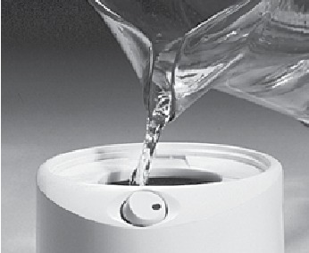 Vicks - V1200 - Elektrinio garų inhaliatoriaus naudojimas - 3 žingsnis Elektrinio garų inhaliatoriaus naudojimas - 3 žingsnis