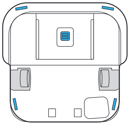 iRobot - Braava Jet M6 - Cleaning the Sensors and Pad Reader Καθαρισμός των Αισθητήρων και του Αναγνώστη Πανιών