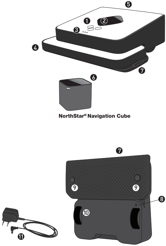 iRobot - Braava 300 Series - Umumiy ko'rinish Umumiy ko'rinish