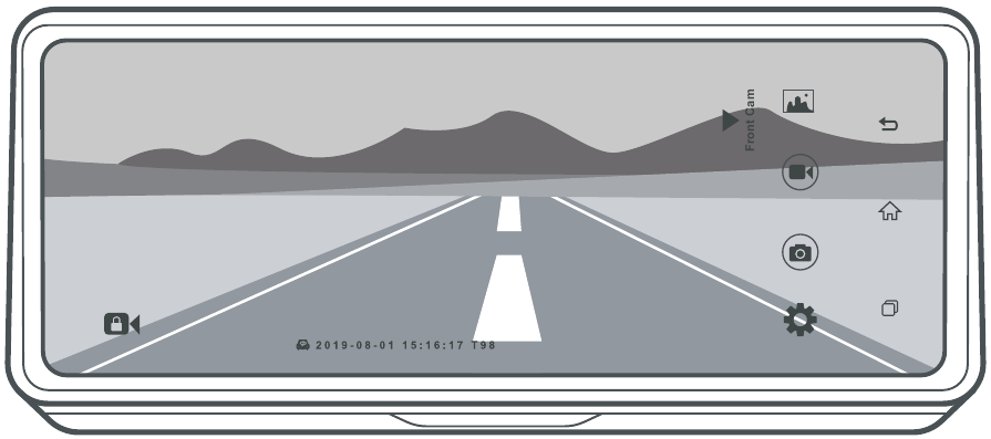 Rexing - S800 - Правене на снимки Правене на снимки