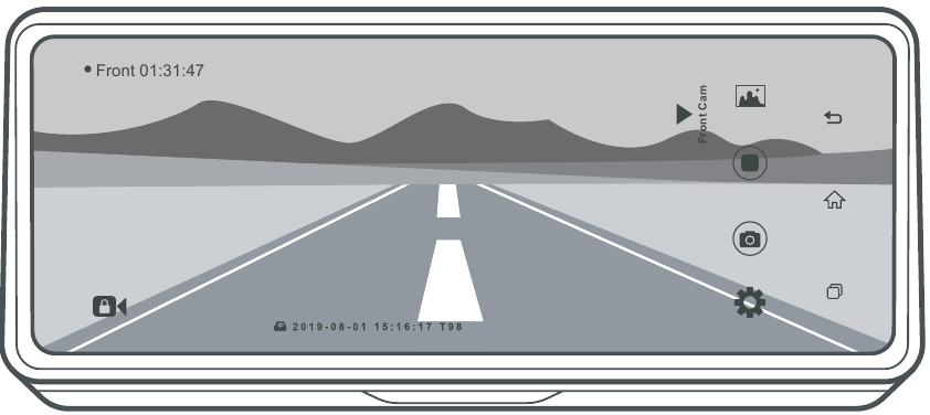 Rexing - S800 - Видеозапис Видеозапис