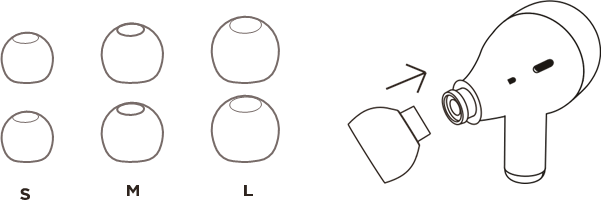 Motorola - MOTO BUDS-S ANC - Ajuste - Paso 2 Ajuste - Paso 2