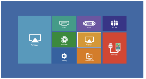 Bonsaii - PJ8003 - Airplay pre iPhone - Krok 1 Airplay pre iPhone - Krok 1