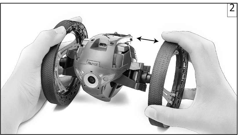 Parrot - JUMPING SUMO - Управление Управление