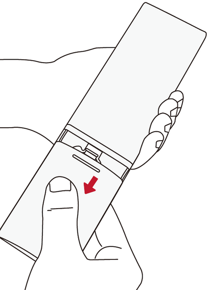 Anker - Nebula Vega - Příprava dálkového ovládání Příprava dálkového ovládání