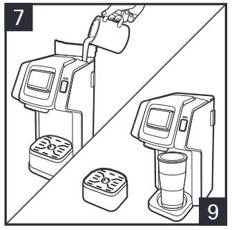 Hamilton Beach - FlexBrew 49974 - Een Single-Serve Pack zetten - Stap 3 Een Single-Serve Pack zetten - Stap 3