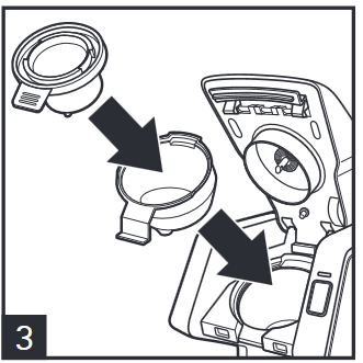 Hamilton Beach - FlexBrew 49974 - Een Single-Serve Pack zetten - Stap 1 Een Single-Serve Pack zetten - Stap 1