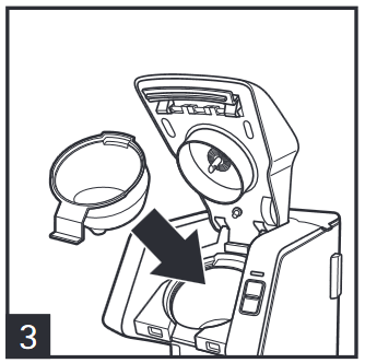 Hamilton Beach - FlexBrew 49974 - Hoe zet je gemalen koffie per portie - Stap 1 Hoe zet je gemalen koffie per portie - Stap 1