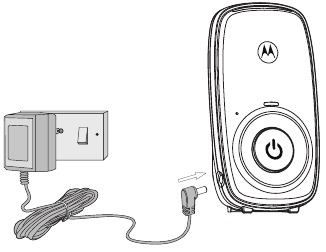 Motorola - AM24 - Stroomvoorziening babyunit Stroomvoorziening babyunit