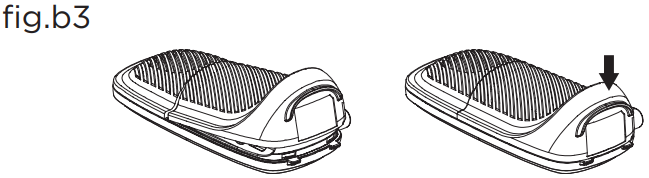 Motorola - AM24 - Plaats de vergrendelingen aan de bovenkant Plaats de vergrendelingen aan de bovenkant