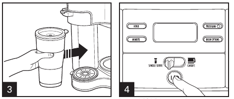 Hamilton Beach - 49980Z - Hooldus ja puhastamine – ühe portsjoni pool - Samm 2 Hooldus ja puhastamine – ühe portsjoni pool - Samm 2
