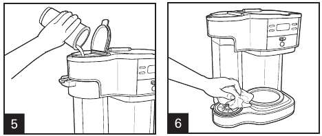Hamilton Beach - 49980Z - Hooldus ja puhastamine – ühe portsjoni pool - Samm 3 Hooldus ja puhastamine – ühe portsjoni pool - Samm 3