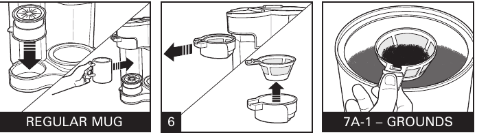 Hamilton Beach - 49980Z - Kuidas kasutada ühe tassi poolt - Samm 3 Kuidas kasutada ühe tassi poolt - Samm 3