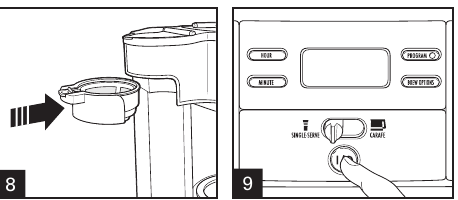 Hamilton Beach - 49980Z - Kuidas kasutada ühe tassi poolt - Samm 4 Kuidas kasutada ühe tassi poolt - Samm 4