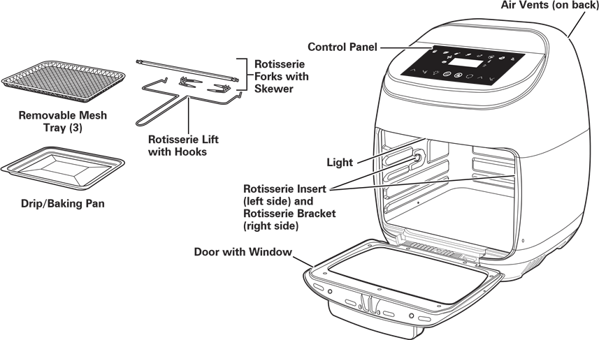 Hamilton Beach - 35073 - Partes y características Partes y características