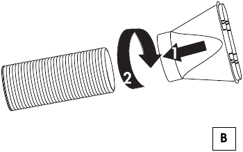 DèLonghi - PAC AN140HPEC - Klimatizacija brez namestitve - 2. korak Klimatizacija brez namestitve - 2. korak