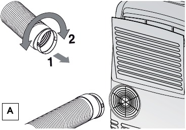 DèLonghi - PAC AN140HPEC - Klimatizacija brez namestitve - 1. korak Klimatizacija brez namestitve - 1. korak