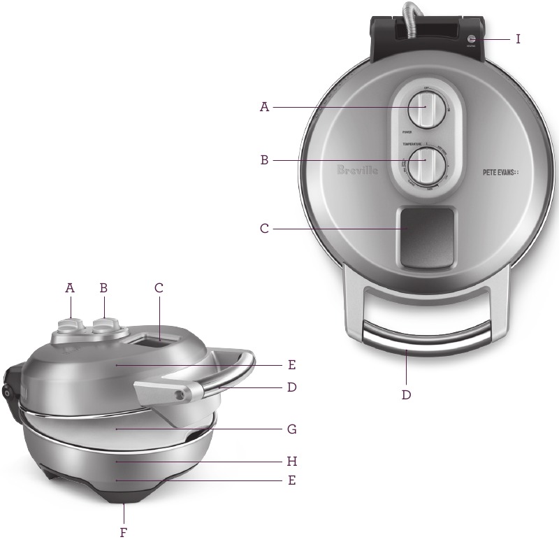Breville - Crispy Crust BPZ600 - BREVILLE ӨНІМІҢІЗДІ БІЛІҢІЗ BREVILLE ӨНІМІҢІЗДІ БІЛІҢІЗ