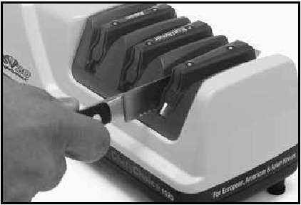 Chef's Choice - 1520 - Sharpening serrated knives Sharpening serrated knives