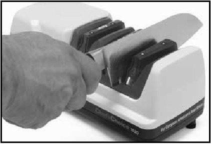 Chef's Choice - 1520 - Mbrojtja/Përpunimi i një thike bashkëkohore aziatike në Fazën 3 Mbrojtja/Përpunimi i një thike bashkëkohore aziatike në Fazën 3