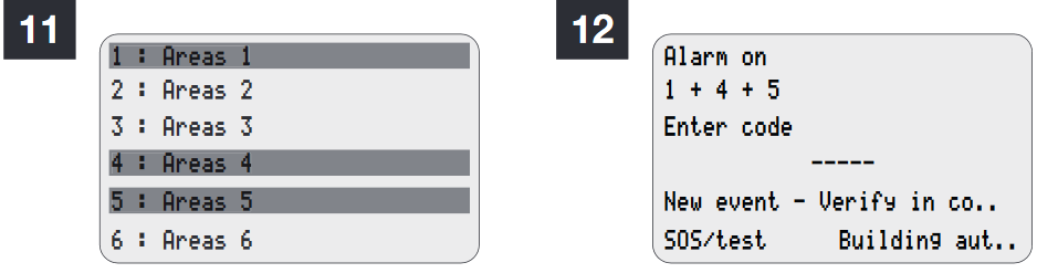 Nice - Silenya Adv - Alarmı kurma - Adım 3 Alarmı kurma - Adım 3