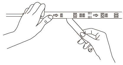 Govee - H614E - Installing Steps - Step 1 Installing Steps - Step 1