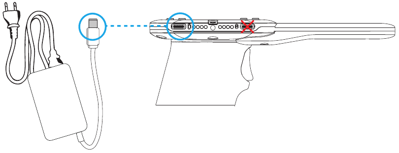 Apulsetech - a712 - Carga de la batería - sólo el cuerpo de a712 Carga de la batería - sólo el cuerpo de a712