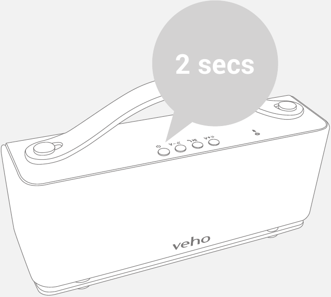 Veho - MR7 - Seznanjanje z napravo Seznanjanje z napravo