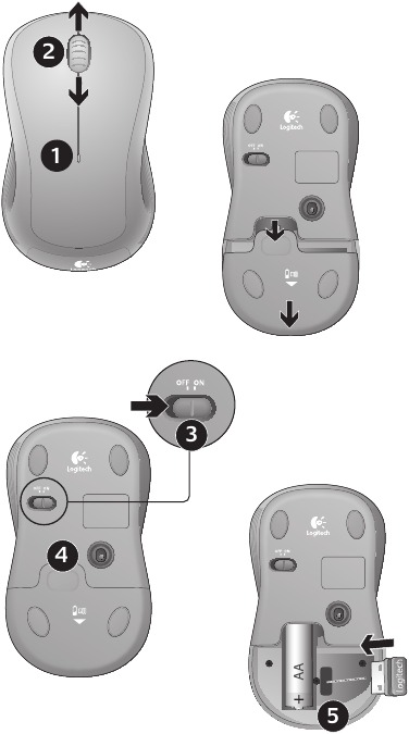 Logitech - M310 - Xususiyatlar Xususiyatlar