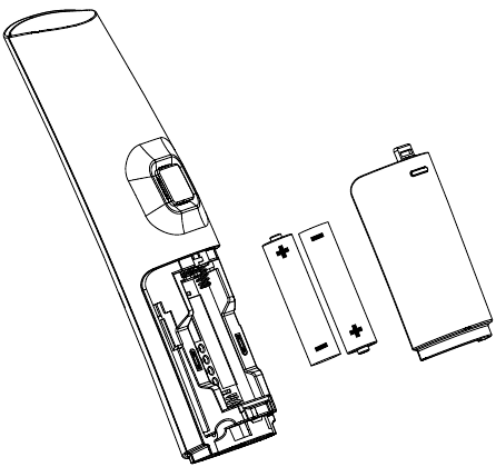 Alcatel - Versatis F200 Voice Series - Instalacja i ładowanie baterii Instalacja i ładowanie baterii