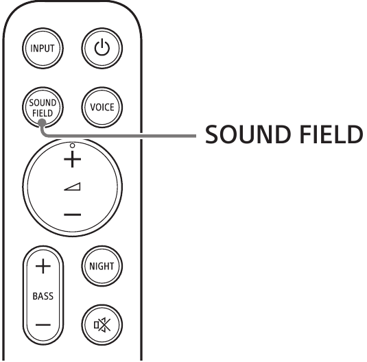 Sony - HT-SD40 - Surround Efektinin Keyfini Çıkarma - Ses Alanı Düğmesi Surround Efektinin Keyfini Çıkarma - Ses Alanı Düğmesi