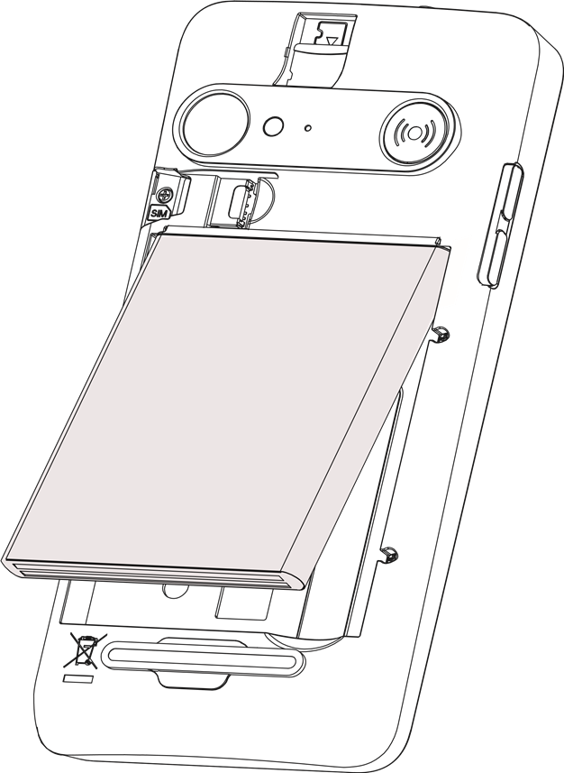 Doro - 8035 - Wkładanie karty pamięci Wkładanie karty pamięci