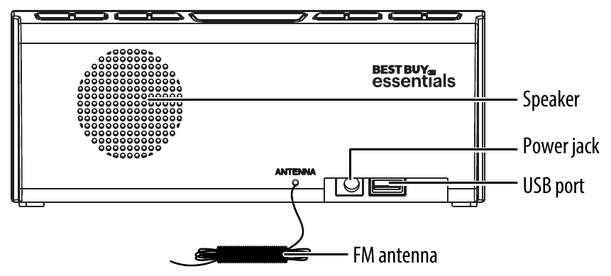 BEST BUY essentials - BE-CLOPP3 - Артқы көрініс Артқы көрініс